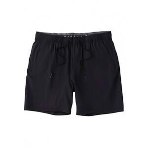 NEW VISSLA men's no see ums eco 18" elastic walkshorts in black